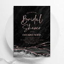 Recherche de glam bridal shower invitations Élégant