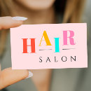 Recherche de salons de coiffure cartes visite Coiffeuse