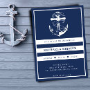 Recherche de ancre bleue invitations Pour eux