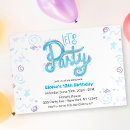 Recherche de bleu électrique invitations Moderne