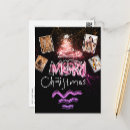 Recherche de arbre de noël rose cartes postales Élégant