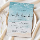 Recherche de watercolor mariage invitations Sur la plage