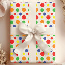 Recherche de pois papier cadeau Blanc