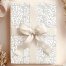 Recherche de dentelle blanche papier cadeau Motif