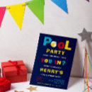 Zoek naar zwemmen uitnodigingen Strand zomer plezier zwemmen