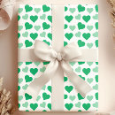 Recherche de vert et blanc papier cadeau Pour eux