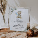 Recherche de greenery baby shower welcome signes Modern