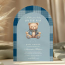 Recherche de denim baby shower invitations Moderne