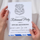 Recherche de retraite police invitations Moderne
