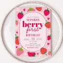 Recherche de premier de filles anniversaire invitations Mignon