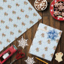 Recherche de chouette papier cadeau Vert