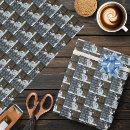Recherche de husky papier cadeau Hiver