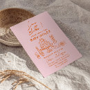 Recherche de minimal baby shower fille invitations Minimaliste minimal virtuel numérique