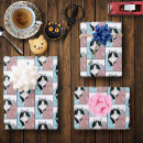Recherche de chat noir et blanc papier cadeau Mignon