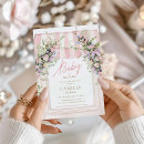 Recherche de paris baby shower fille invitations Bonjour bebe