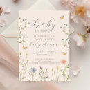 Zoek naar in bloom baby baby shower invitations Bloemen