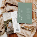 Recherche de minimal mariage invitations Code qr