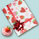 Recherche de anniversaire de fraise papier cadeau Motif