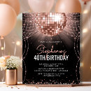 Recherche de de disco anniversaire invitations Célébration