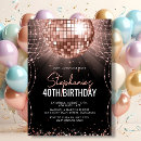 Recherche de disco ball invitations Célébration