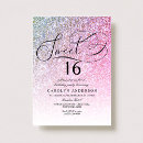 Recherche de fancy 16ans anniversaire invitations Pour tous