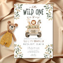 Recherche de wild animal baby shower invitations Sauvage