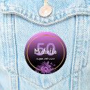 Zoek naar moderne bloemen buttons Zwart