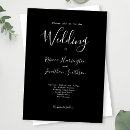 Recherche de moderne minimaliste mariage invitations Formel