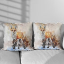 Recherche de renards coussins Illustration