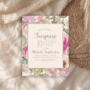 Recherche de soixantième surprise invitations Rose