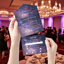 Recherche de starry night mariage invitations Bleu marine