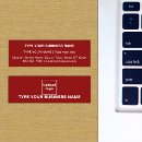Recherche de texte rouge cartes visite Customer