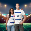 Recherche de bleu royal et blanc tshirts Toute personne