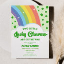 Recherche de mon charme chanceux invitations Baby