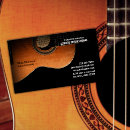 Recherche de guitare acoustique cartes visite Cours de guitare