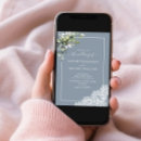 Recherche de dusty blue eucalyptus mariage invitations Pour elle