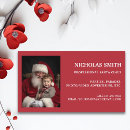 Recherche de père noël cartes visite Fête des enfants
