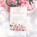 Recherche de floral baby shower remerciements cartes Message