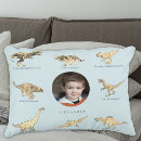 Recherche de dinosaure bleu coussins Boy