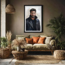 Recherche de barbes posters Aquarelle