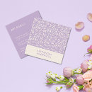 Recherche de motif botanique cartes visite Customer