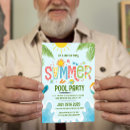 Recherche de bleu piscine invitations Amusant