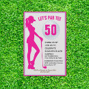 Recherche de golfeur de dame invitations Rose