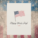 Zoek naar patriottische amerikaanse vlag briefkaarten Onafhankelijkheidsdag