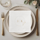 Recherche de logo mariage serviettes Monogramme
