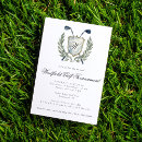 Recherche de golf country club invitations Monogramme