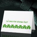 Zoek naar shamrocks kaarten Iers