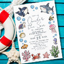 Recherche de océan anniversaire invitations Sea