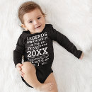 Recherche de légende bébé vêtements Anniversaire