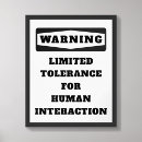 Zoek naar tolerantie posters Typografie